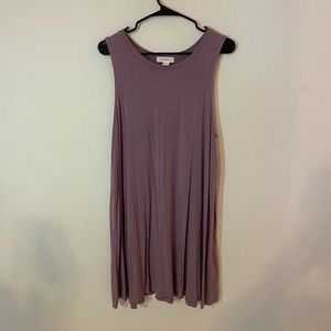 Purple Forever 21 Tank Dress